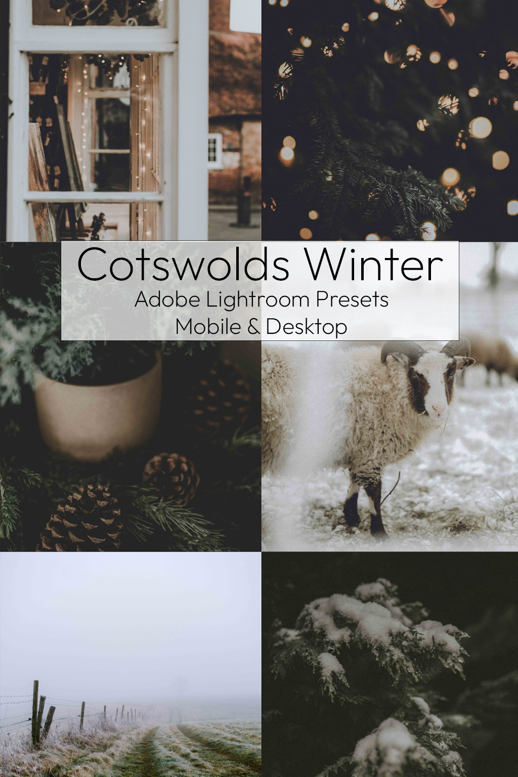Cotswolds Winter Lightroom Filterek