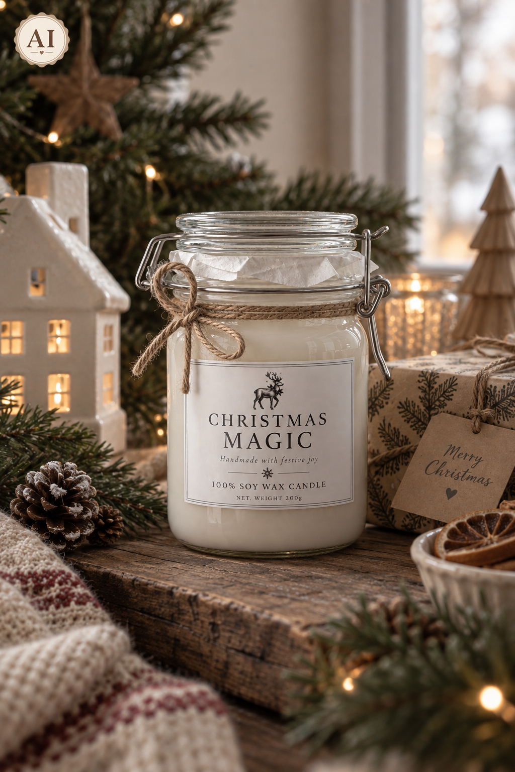 Christmas Magic Szójagyertya